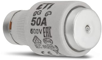 REV 0515123777 Diazed, Sicherung 50A, träge (gL), 5 Stück, 500VAC, grau