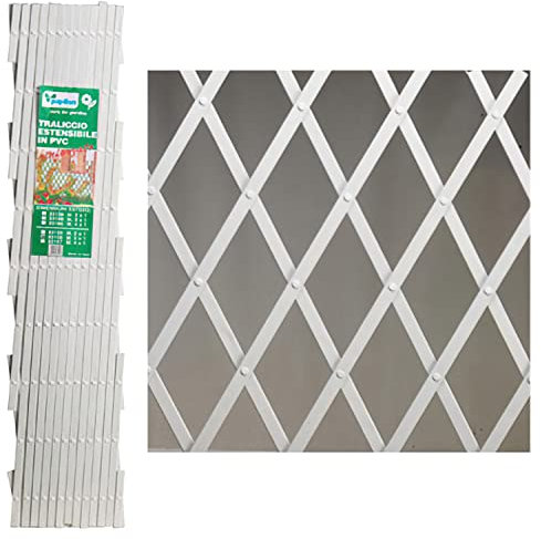 PAPILLON - Celosia PVC Blanca Extensible 2x1 Metros.
