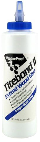 Titebond II Extend Wood Glue (16 fl oz) 473ml