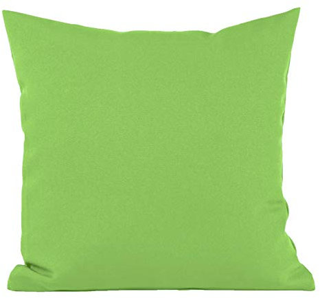 Hans-Textil-Shop Kissenbezug Polyester - Kissen, Kissenhülle, Kopfkissen, Dekokissen, Sofakissen, Couchkissen, Pflegeleicht, Bügelfrei (40x40 cm, Hellgrün)