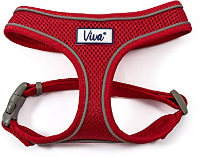 Simply Comfy Ancol Simply Comfortable Mesh Dog Harness Red M 44-57cm