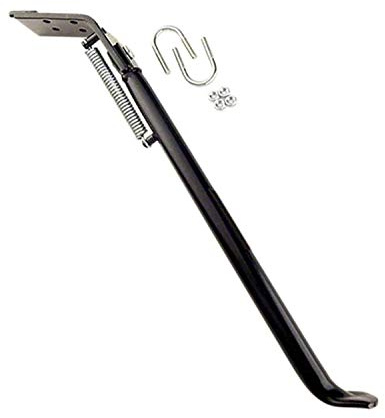 bequille moto laterale adapt . derbi senda r -99 longueur 350mm (axxe/extremite)