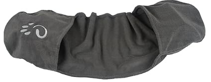 Mountain Paws Super Absorbent Microfibre Dog Towel For Wet & Muddy Dogs | Size: 80cm x 23cm | Machine Washable & Dryable