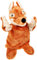 HEUNEC 643673 - Sandmann und Freunde, Handpuppe Hr. Fuchs 26cm