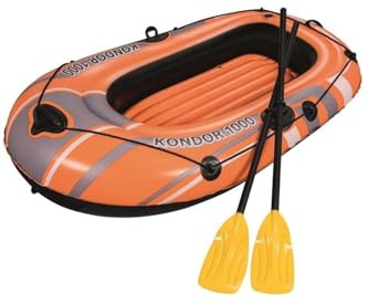 Flotador Barca Inflable 153x97cm con Remos