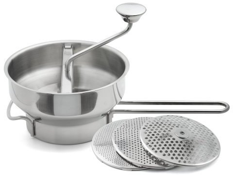 Weis Karl CIE. GmbH 15020 - Passaverdure in Acciaio Inox, 3 Dischi