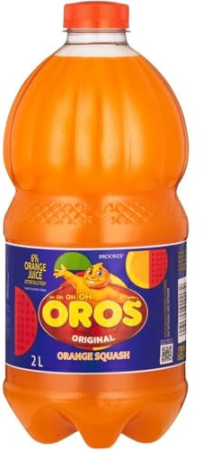 Brookes Oros Orange Squash 2litre
