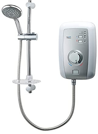 Triton Perea Electric Shower 9.5kW (Opal 3, Aquasurge, Rosato)