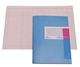 BBMBD Premium Spaltenbuch A4 K+E 86-12031 40Bl 3Spalten 7103K40