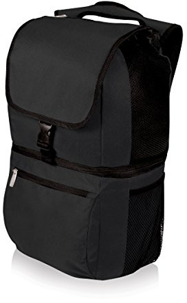 Picnic Time ONIVA - a brand Zuma Backpack Cooler, Soft Cooler Backpack, Lunch Cooler Black 16 x 11 x 3