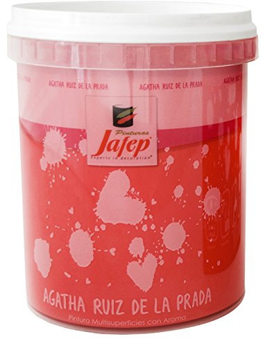 Jafep Agatha - Esmalte acrílico (750 ml) color rojo