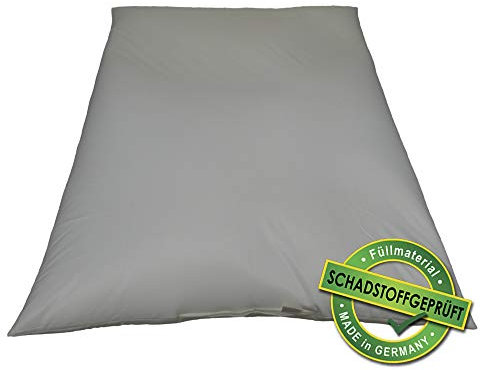 QSack Sittsäck innerskal med EPS-mikropärlor, 400 liters sittsäck fyllning testad för skadliga ämnen, EPS utan HBCD, 130 x 170 cm, gör det själv sytt (130 x 170 cm)