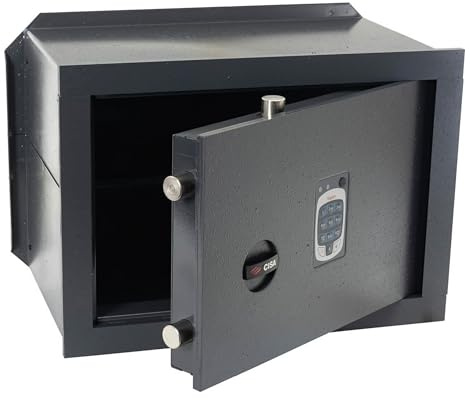 CISA - Cassaforte a Muro Elettronica DGT Vision 182710410 - Cassaforte LxHxP 42x30x25 cm - 1000 Miliardi di Combinazioni Possibili - Totale Sicurezza contro Aperture Indesiderate