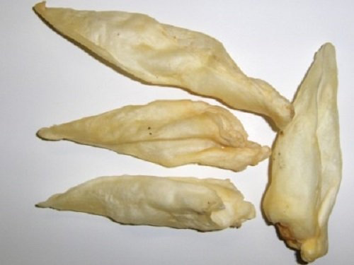 Debes 1510061 Lamm – Ohren 100g - luftgetrocknete Lammohren für Hunde