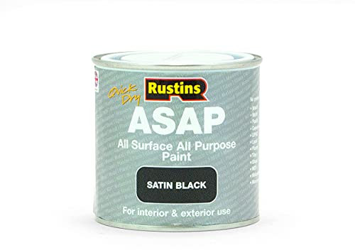 RUSTINS ASAP Paint Black 250ml