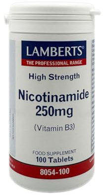 Lamberts Nicotinamida 250mg - 100 Tabletas