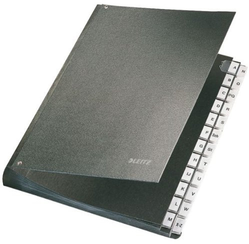 Esselte Leitz GmbH & Co. KG Premium Pultordner A-Z LEI 5824-00-95 * 24fächer Dehnbarer Rücken