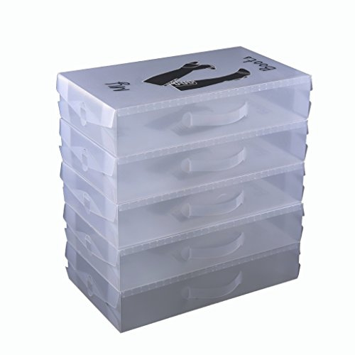 Schuhaufbewahrung Stiefelbox schuhkasten Stiefel 52x30x11cm, 5 St JLA191-5X