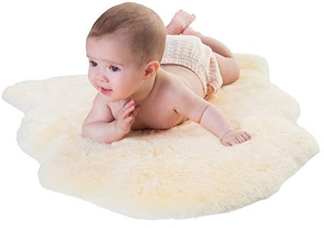 Fellhof Baby-Lammfell geschoren 80-90cm