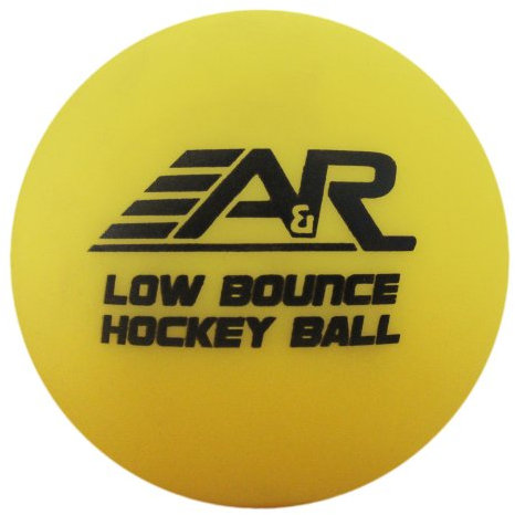 A&R Sports Low Bounce Street Hockeyball, Gelb