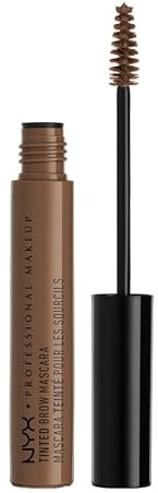 NYX Professional Makeup Tinted Brow Mascara, Eyebrow Pigment, Creamy Gel Formula for Brow Colour and Structure, 6.2 g, Colour: Chocolate