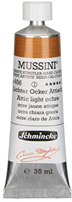 MUSSINI® - feinste Künstler-Harz-Ölfarben, Lichter Ocker Attisch - 35 ml