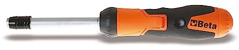 Beta 855P - Giravite portainserti a cricchetto reversibile con impugnatura snodata 7 inserti integrati