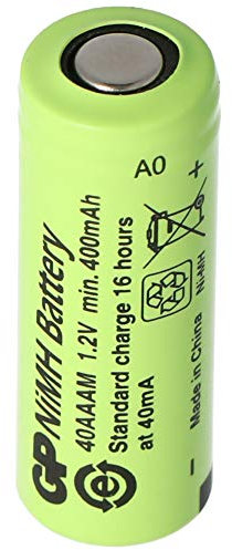 GP GP40AAAM - Pila (NiMH, tamaño 2/3 AAA, sin soldadura, no apta para Hagenuk Classico) !