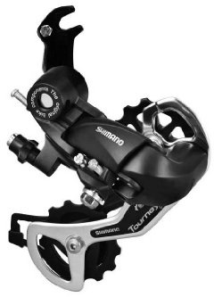 Shimano Tourney/TY RD-TX35 Mounting Bracket Rear Derailleur - Black, One Size