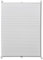 vidaXL Plissee-Rollo, 90 x 200 cm, Sichtschutz, Wohnzimmer, Küche, Büro, Schlafzimmer