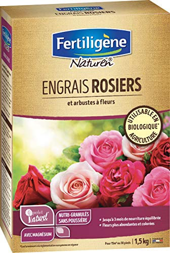 Engrais Mini-Granulés Rosiers et Arbustes à Fleurs UAB 1,5 kg