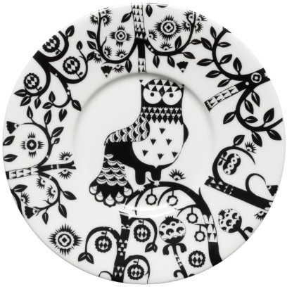 Iittala Taika Saucer Porcelain Black 15 cm