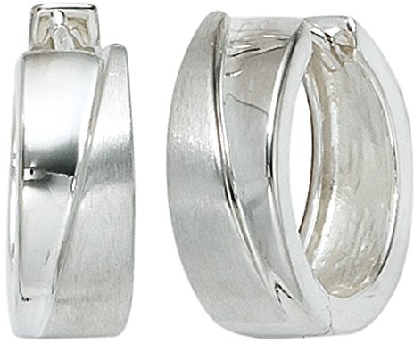 Jobo Damen-Creolen aus 925 Sterling Silber