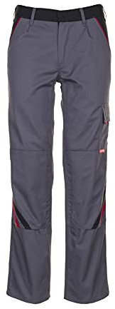 PLANAM Bundhose HIGHLINE, Farbe schiefer/schwarz/rot, Größe 52