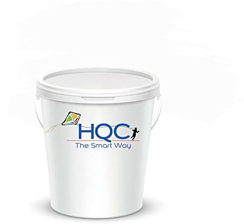 HQC Weather Shield Smooth Masonry Paint | 2.5L in 30+ Colours | Storm Proof, Scrub Resistance & Waterproof | Weatherproof Technology Designed with Acrylic Resin for Ultimate Protection (Brilliant White)