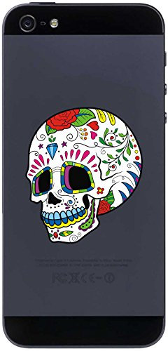 Handy-Aufkleber - Sugar Skull - Totenkopf SSK41-70 mm Aufkleber - handy skin