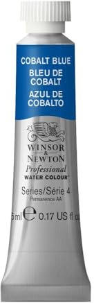 Winsor & Newton 5 ml Tube Professional Water Colour, Cobalt Blue