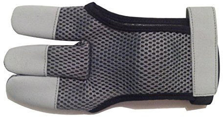 Bågskytte, skyttehandske, näthandskar, båghandske XS-XL (L)