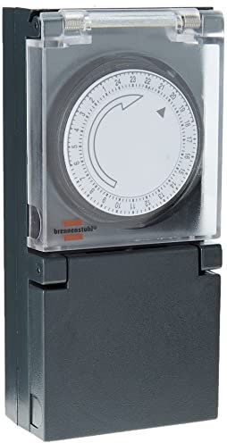 Brennenstuhl 1506465 mechanische Zeitschaltuhr MZ 44 IP 44