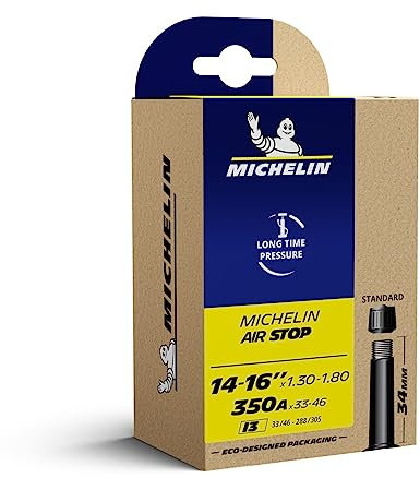 Michelin S813502 Innenrohr, schwarz, 14-16'' 34mm