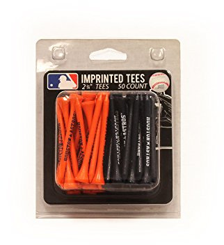Team Golf MLB 50 tee PK, 96055, Negro, Talla única