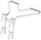 TB Davies 1400-001A, Universal V-Shaped Down Pipe Ladder Stand Off Accessory Kit, Helps stop your ladders slipping sideways, Easy to fit, No Tools Needed