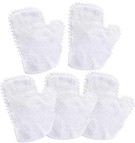 PEARL Bodenwischer-Tücher: 5er-Sparpack Einweg-Staubhandschuh (Staub-Wiisch-Handschuhe, Staubwischer-Tücher, Handschuh)