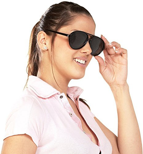 newgen medicals Lochbrille (Rasterbrille) - der Augentrainer