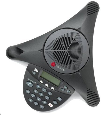 Polycom Soundstation 2ex (espandibile) Telefono da conferenza (Spina Francese) by
