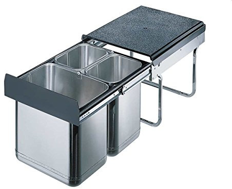 Wesco Edel Master 787824-42 Einbau Abfallsammler Edelstahl Abfalleimer Küche