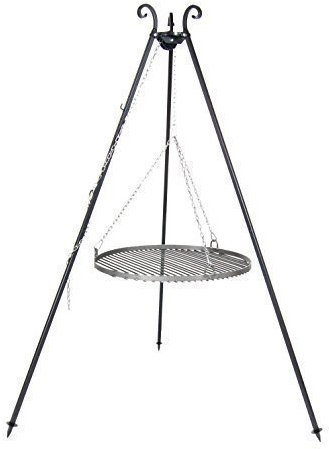 Farmcook Grill Basculante Tre Gambe con 50cm Acciaio - ruggine