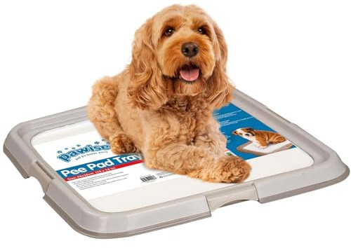 PAWISE Pee Pad Holder - Puppy Training Pads, Dog Pad Holder, Pee Pad Tray for Training Pads,Puppy Pad Holder(60 x 60CM)