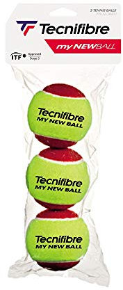 Tecnifibre - 1 Beutel mit 3 Tennisbälle My New Ball Gelb
