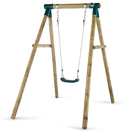 Plum Bush Baby Wooden Garden Single Swing Set